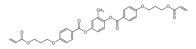 174063-87-7 1,4-双-[4-(3-丙烯酰氧基丙氧基)苯甲酰氧基]-2-甲基苯