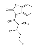 3-((2R,3s)-5-氟-3-羟基-2-甲基戊酰基)苯并[d]噁唑-2(3h)-酮