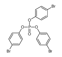 40946-60-9 structure, C18H12Br3O4P