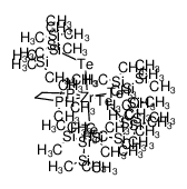 141784-66-9 structure, C42H126P2Si16Te4Zr