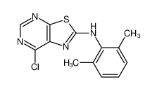 (7-氯噻唑并[5,4-d]嘧啶-2-基)-(2,6-二甲基苯基)胺