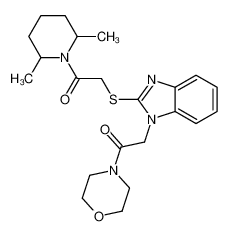 606110-63-8 structure, C22H30N4O3S