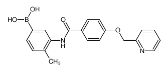 4-methyl-3-(4-(pyridin-2-ylmethoxy)benzamido)phenylboronic acid 1126369-28-5