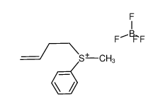 82135-75-9 structure, C11H15BF4S+