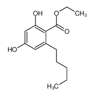 38862-65-6 ethyl 2,4-dihydroxy-6-pentylbenzoate