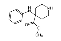 methyl 4-anilinopiperidine-4-carboxylate 61085-80-1