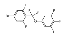 5-[(4-溴-2,6-二氟苯基)二氟甲氧基]-1,2,3-三氟苯