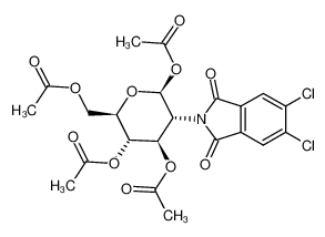 175229-70-6 1-acetoxy-3,4,6-tri-O-acetyl-2-deoxy-2-(4,5-dichlorophthalimido)-β-D-glucopyranoside