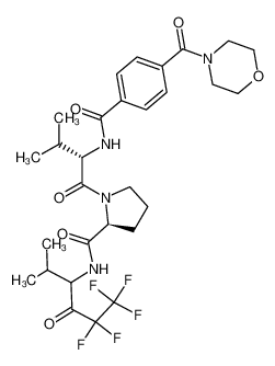 149859-17-6 structure, C29H37F5N4O6