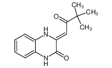 86475-06-1 spectrum, 3-[(Z)-3,3dimethyl-2-oxobutylidene]-3,4-dihydroquinoxalin-2(1H)-one