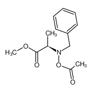 204126-98-7 spectrum, methyl (2R)-N-benzyl-2-(acetoxyamino)propanoate