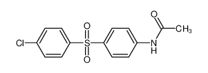 N-[4-(4-chlorophenyl)sulfonylphenyl]acetamide 6630-10-0