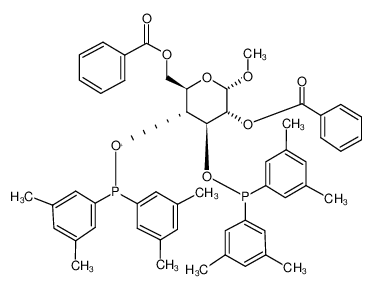 甲基 Alpha-D-吡喃葡萄糖苷-2,6-二苯甲酸甲酯-3,4-双(3,5-二甲苯基)磷酸盐