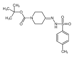 tert-butyl 4-[(4-methylphenyl)sulfonylhydrazinylidene]piperidine-1-carboxylate 1046478-89-0