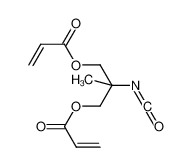 2-isocyanato-2-methylpropane-1,3-diyl diacrylate 886577-76-0