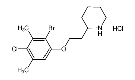 2-[2-(2-Bromo-4-chloro-3,5-dimethylphenoxy)ethyl]-piperidine hydrochloride