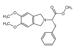 1363553-23-4 (S)-methyl 2-(5,6-dimethoxyisoindolin-2-yl)-3-phenylpropanoate