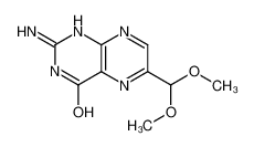 59453-01-9 spectrum, 2-amino-6-(dimethoxymethyl)-1H-pteridin-4-one