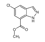 methyl 5-chloro-1H-indazole-7-carboxylate 1260851-42-0