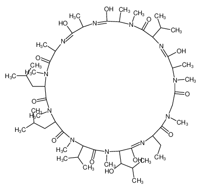 16709-50-5 structure, C53H95N11O12