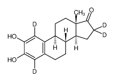(8R,9S,13S,14S)-1,4,16,16-tetradeuterio-2,3-dihydroxy-13-methyl-6,7,8,9,11,12,14,15-octahydrocyclopenta[a]phenanthren-17-one 81586-97-2