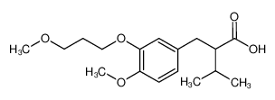 325154-22-1 spectrum, 2-isopropyl-3-{2-[3-methoxy(propyloxy)]-4-methoxyphenyl}propionic acid