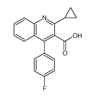 160375-37-1 structure, C19H14FNO2