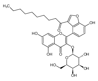 1370730-83-8 structure, C33H38O13