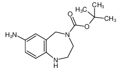 tert-butyl 7-amino-1,2,3,5-tetrahydro-1,4-benzodiazepine-4-carboxylate 886364-45-0