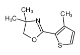 97759-75-6 4,4-dimethyl-2-(3-methylthiophen-2-yl)-5H-1,3-oxazole