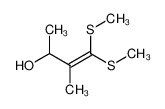 15081-13-7 3-methyl-4,4-bis-methylsulfanyl-but-3-en-2-ol