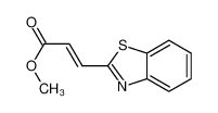 53004-62-9 spectrum, 2-Propenoicacid,3-(2-benzothiazolyl)-,methylester(9CI)