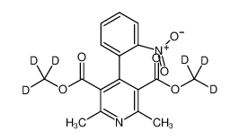 125464-52-0 structure, C17H10D6N2O6