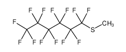 Methyl-tridecafluor-n-hexyl-sulfid 36551-46-9