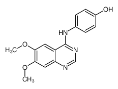 202475-60-3 4-(4-羟基苯胺)-6,7-二甲氧基喹唑啉