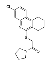 606108-77-4 structure, C19H21ClN2OS