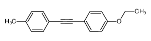 1-ethoxy-4-[2-(4-methylphenyl)ethynyl]benzene 116903-46-9