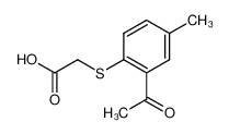 17067-18-4 spectrum, (2-acetyl-4-methyl-phenylsulfanyl)-acetic acid