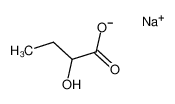 19054-57-0 structure, C4H7NaO3