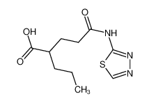 2-[2-([1,3,4]噻二唑-2-基氨基甲酰)-乙基]-戊酸