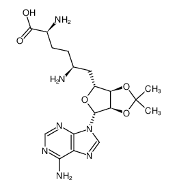 137390-83-1 structure, C18H27N7O5