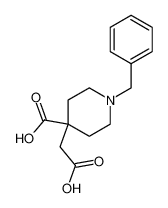 1-benzyl-4-(carboxymethyl)piperidine-4-carboxylic acid 40117-92-8