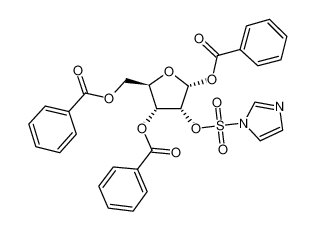 2-(1’-咪唑磺酰氧基)-1,3,5-三苯甲酰氧基-alpha-D-呋喃核糖