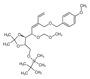 198779-18-9 structure, C28H46O7Si