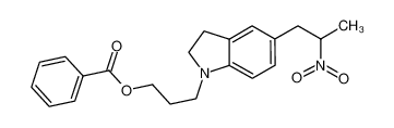 350797-54-5 spectrum, 1-(3-benzoyloxypropyl)-5-(2-nitropropyl)-2,3-dihydroindole