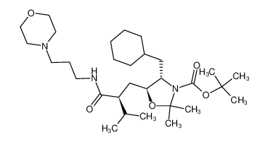 130316-92-6 structure, C30H55N3O5