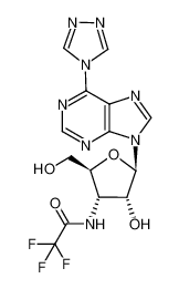 384334-58-1 structure, C14H13F3N8O4