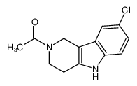 1-(8-chloro-1,3,4,5-tetrahydropyrido[4,3-b]indol-2-yl)ethanone 19686-26-1