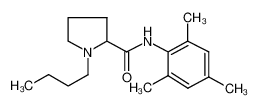 1-butyl-N-(2,4,6-trimethylphenyl)pyrrolidine-2-carboxamide 30103-44-7