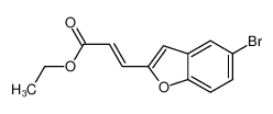 57329-46-1 ethyl 3-(5-bromo-1-benzofuran-2-yl)prop-2-enoate